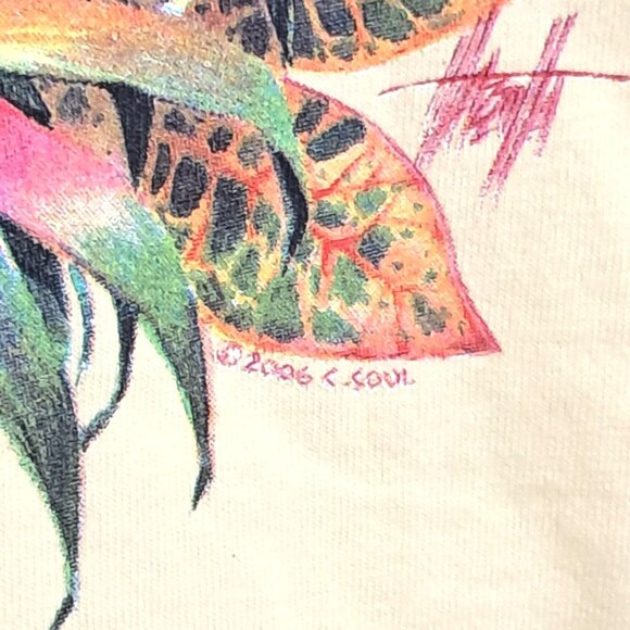 Goin Coastal Yellow Drinks On The House Graphic T-Shirt L Cotton Unisex 2006 - Picture 11 of 11